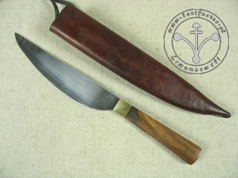 KS-008 Nóż średniowieczny w drewnianej oprawie