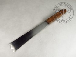 KS-028 Duży nóż stołowy do chleba w drewnianej oprawie